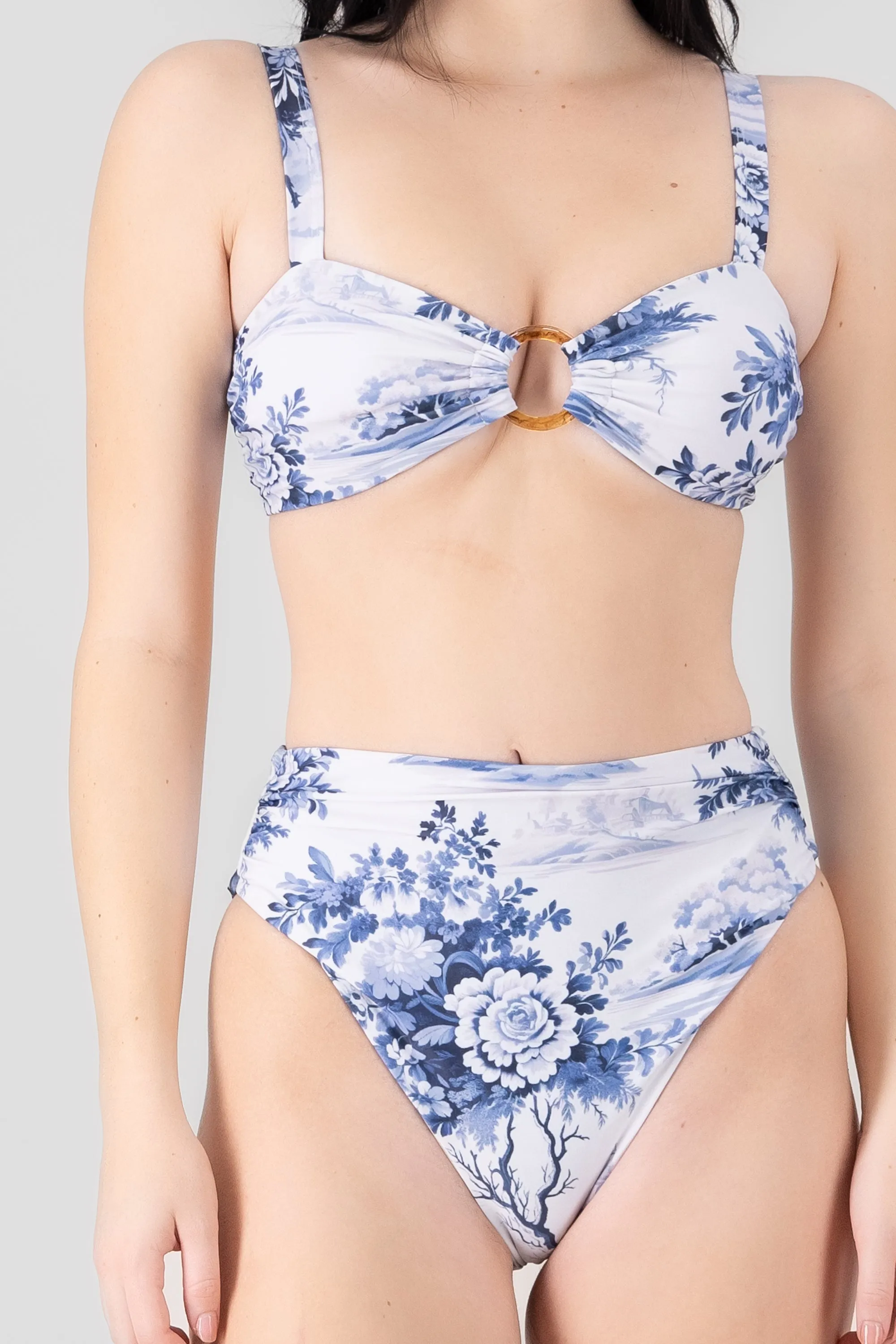 Bikini estampado flores cintura alta sold by Shasa product image thumbnail 5