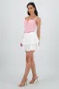 Falda mini olanes detalle textura sold by Shasa