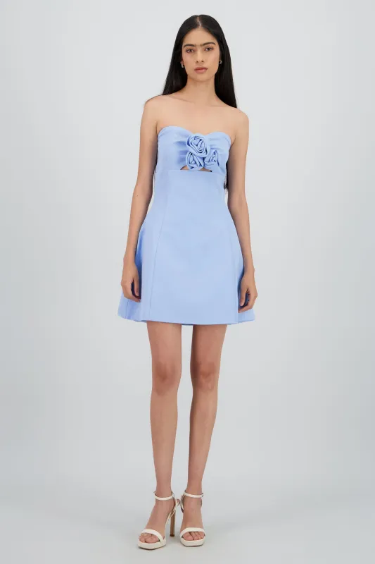 Vestido mini detalle flores Hypsters sold by Shasa