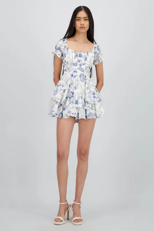 Romper M/C olan es estampado sold by Shasa