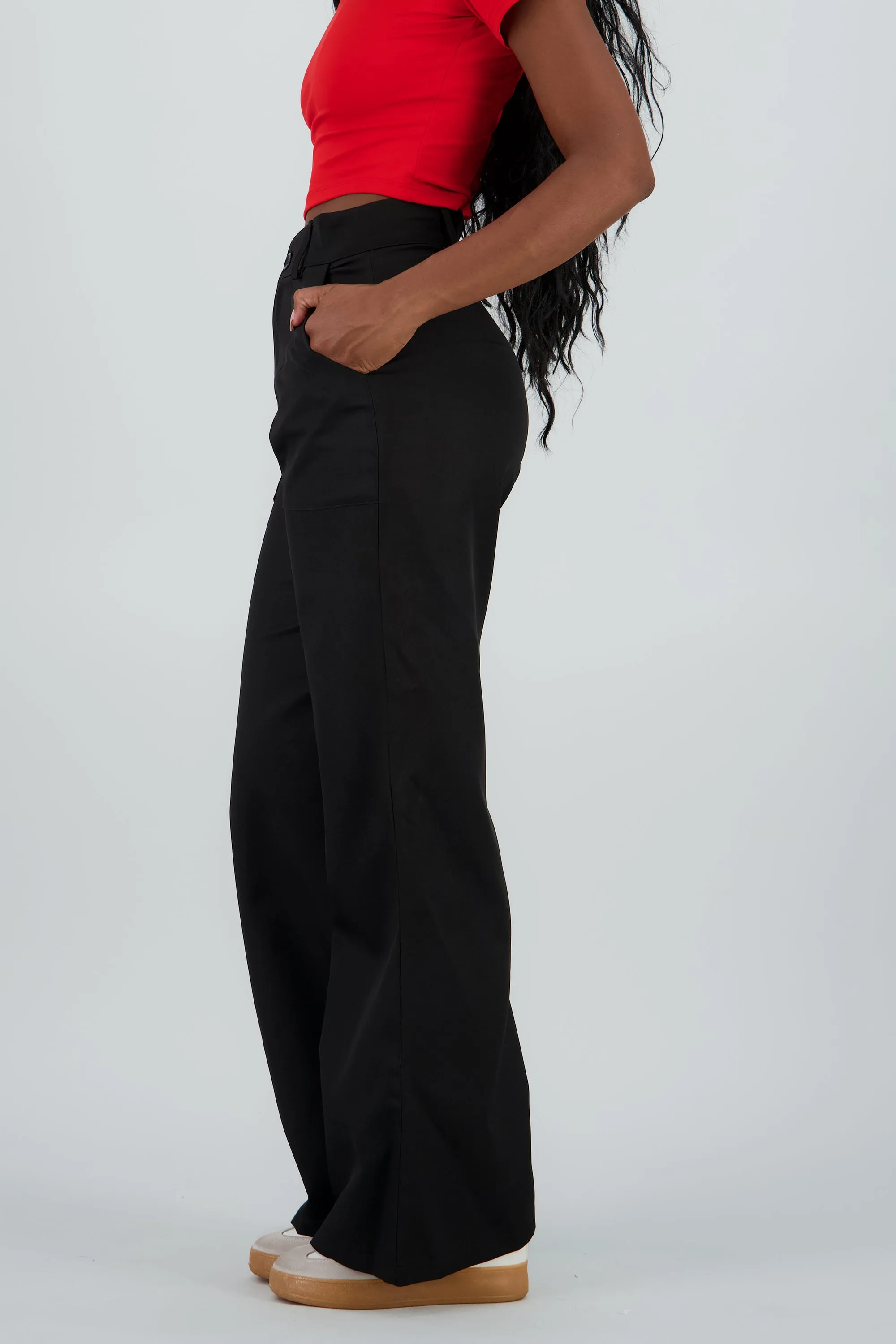 Pantalon amplio detalle bolsas costura sold by Shasa product image thumbnail 3