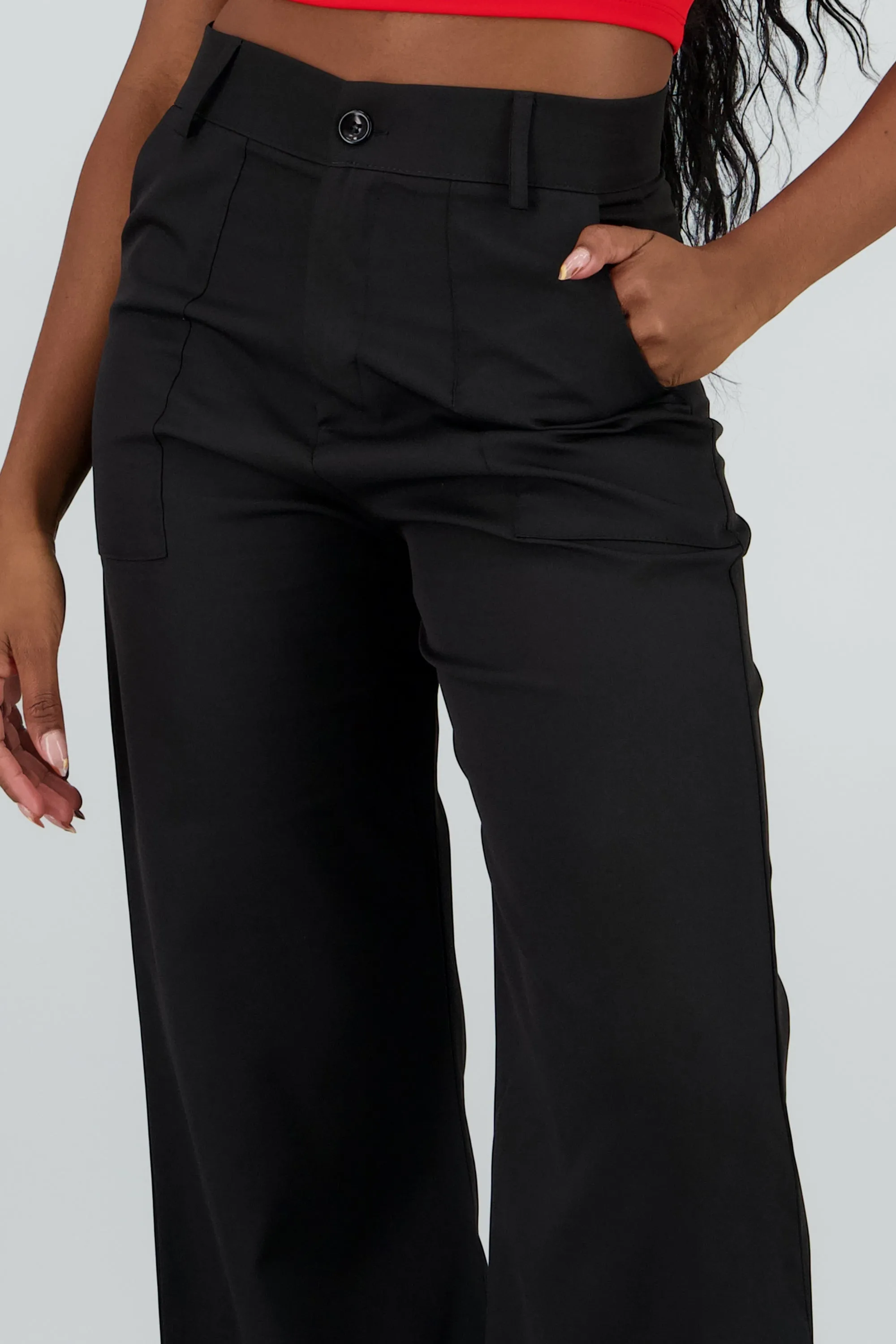 Pantalon amplio detalle bolsas costura sold by Shasa product image thumbnail 5