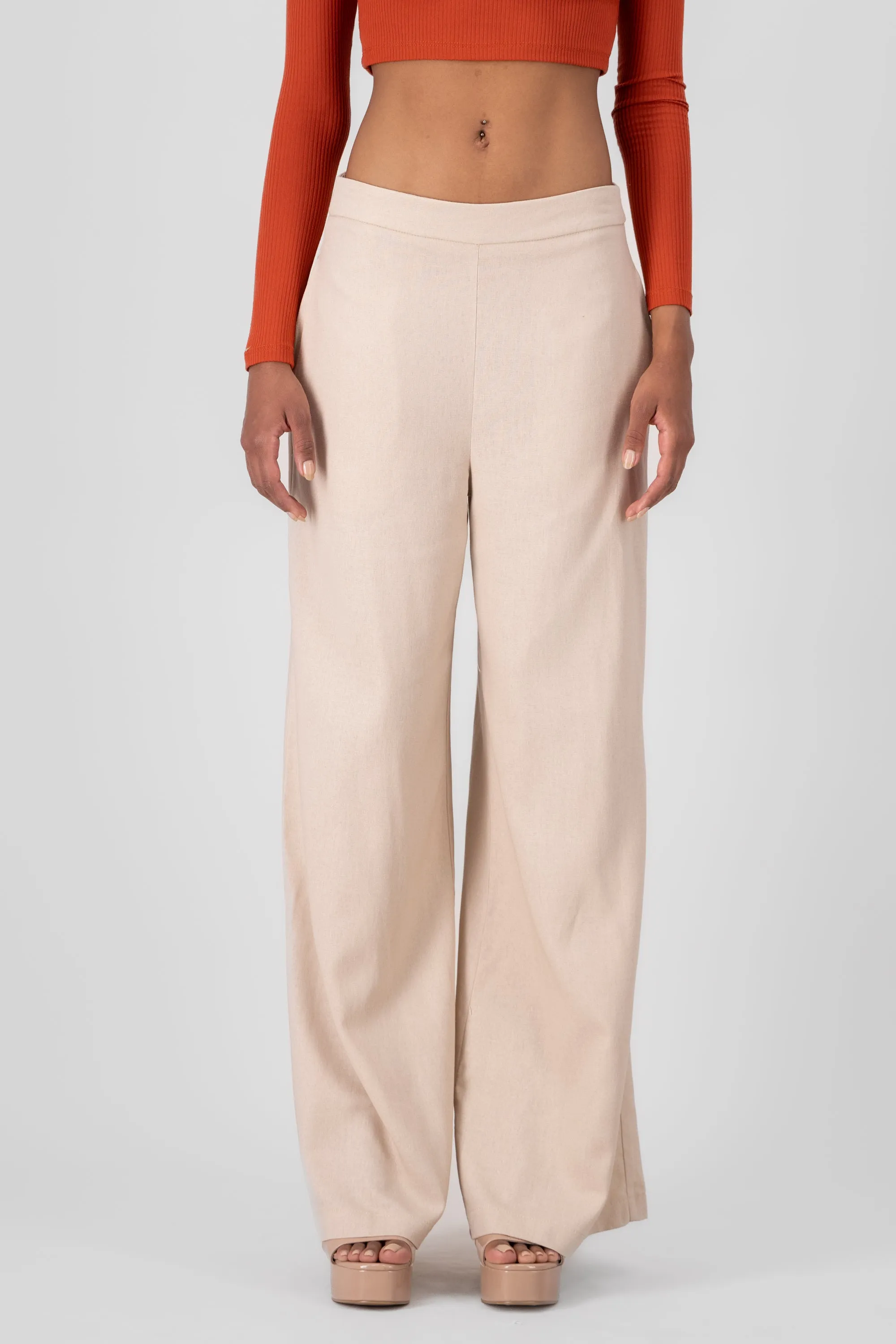 Pantalon amplio lino sold by Shasa product image thumbnail 2