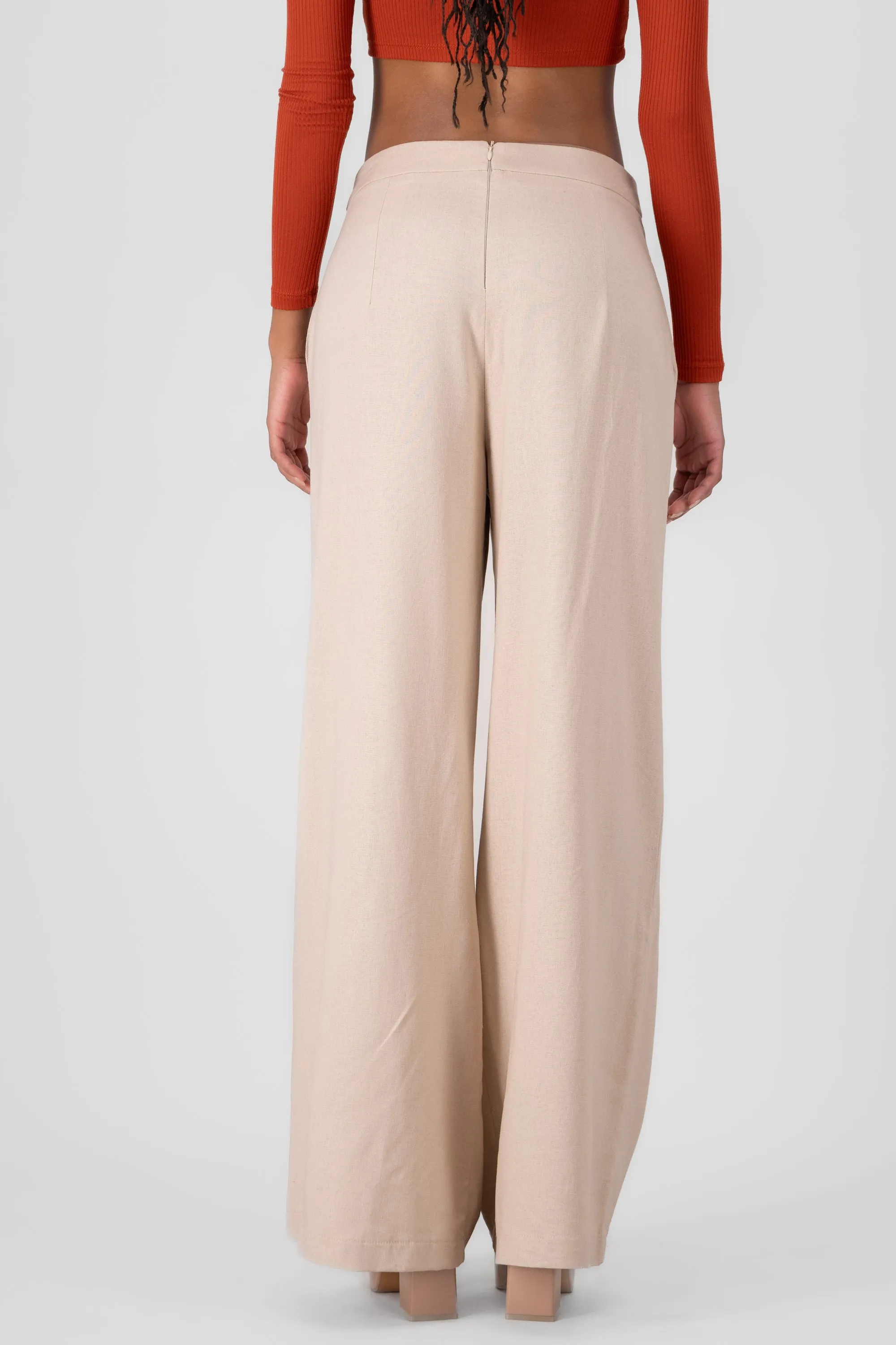 Pantalon amplio lino sold by Shasa product image thumbnail 4