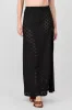 Falda maxi crochet abertura sold by Shasa