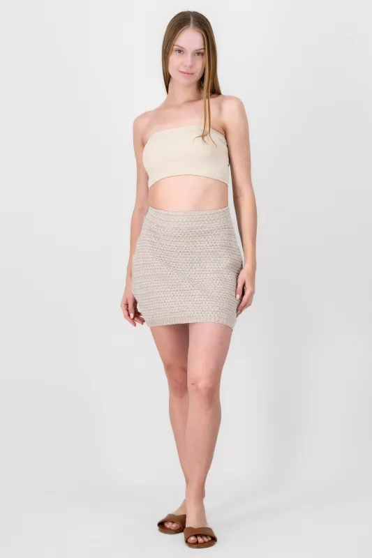 Falda mini crochet sold by Shasa