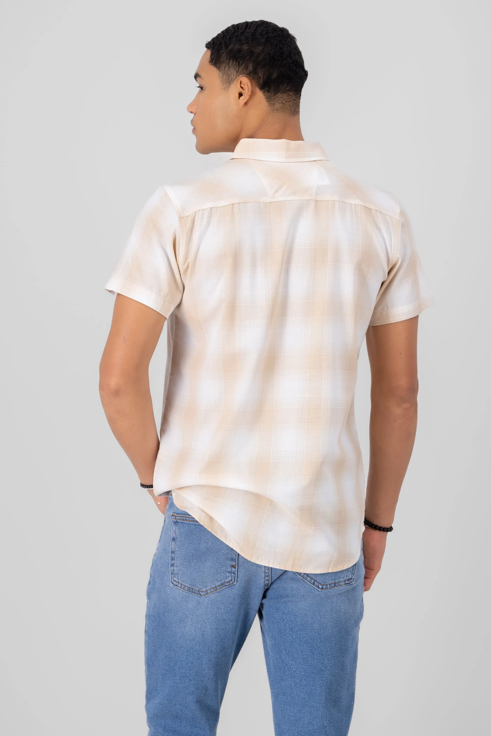Camisa cuadros manga corta sold by Shasa product image thumbnail 4
