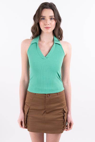 Top acanalado cuello sold by Shasa product image thumbnail 2