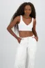Top corto escote en V sold by Shasa
