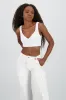 Top corto escote en V sold by Shasa