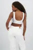 Top corto escote en V sold by Shasa
