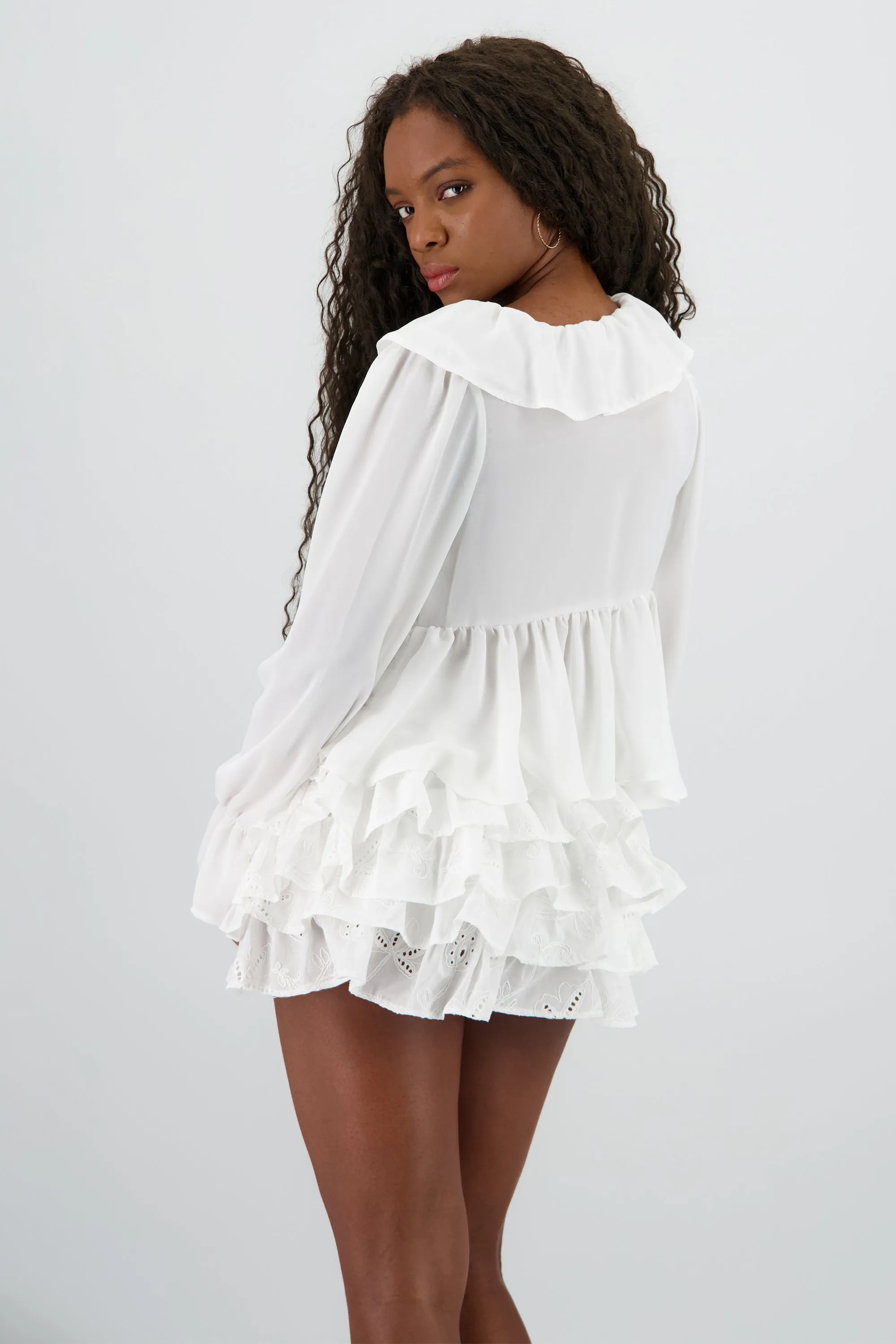 Camisa volantes fluida sold by Shasa product image thumbnail 4