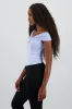 Top nudo tela suave sold by Shasa