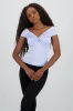 Top nudo tela suave sold by Shasa