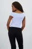 Top nudo tela suave sold by Shasa