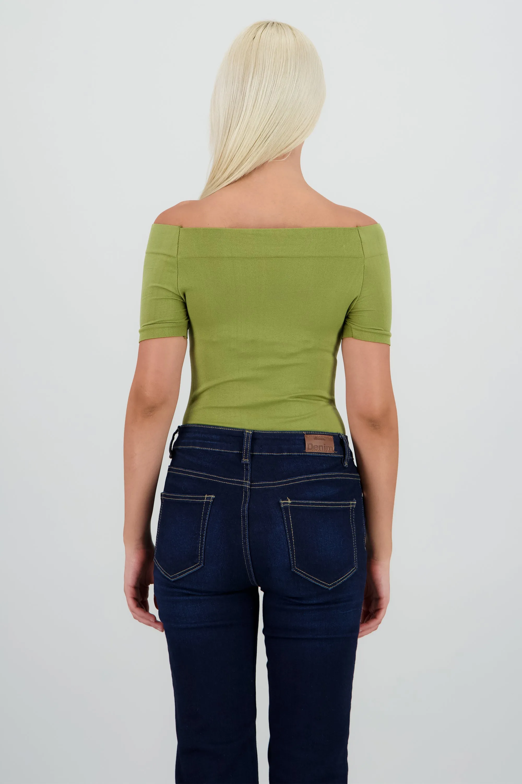 Bodysuit Liso Hombros Descubiertos sold by Shasa product image thumbnail 4