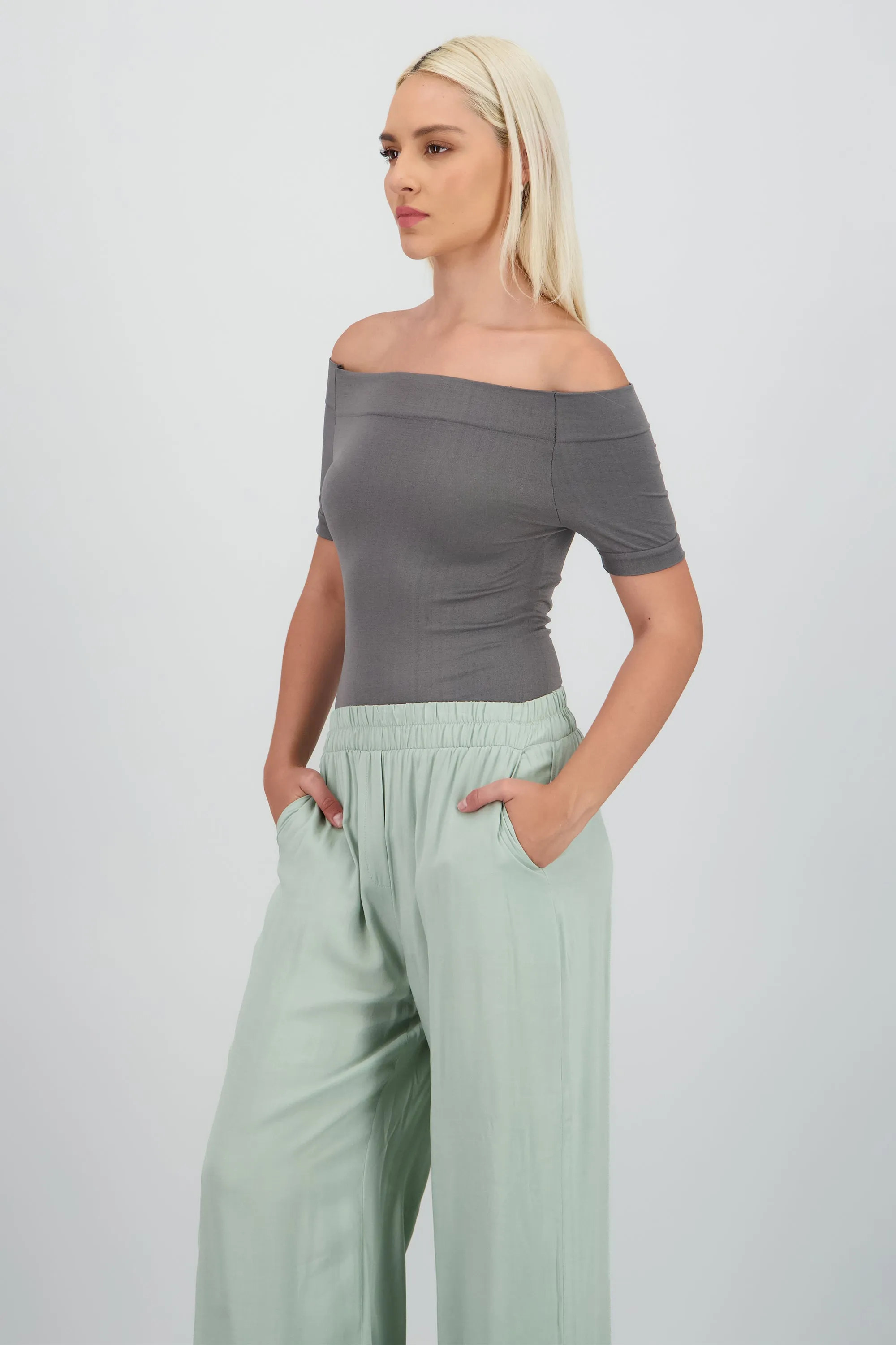 Bodysuit Liso Hombros Descubiertos sold by Shasa product image thumbnail 3