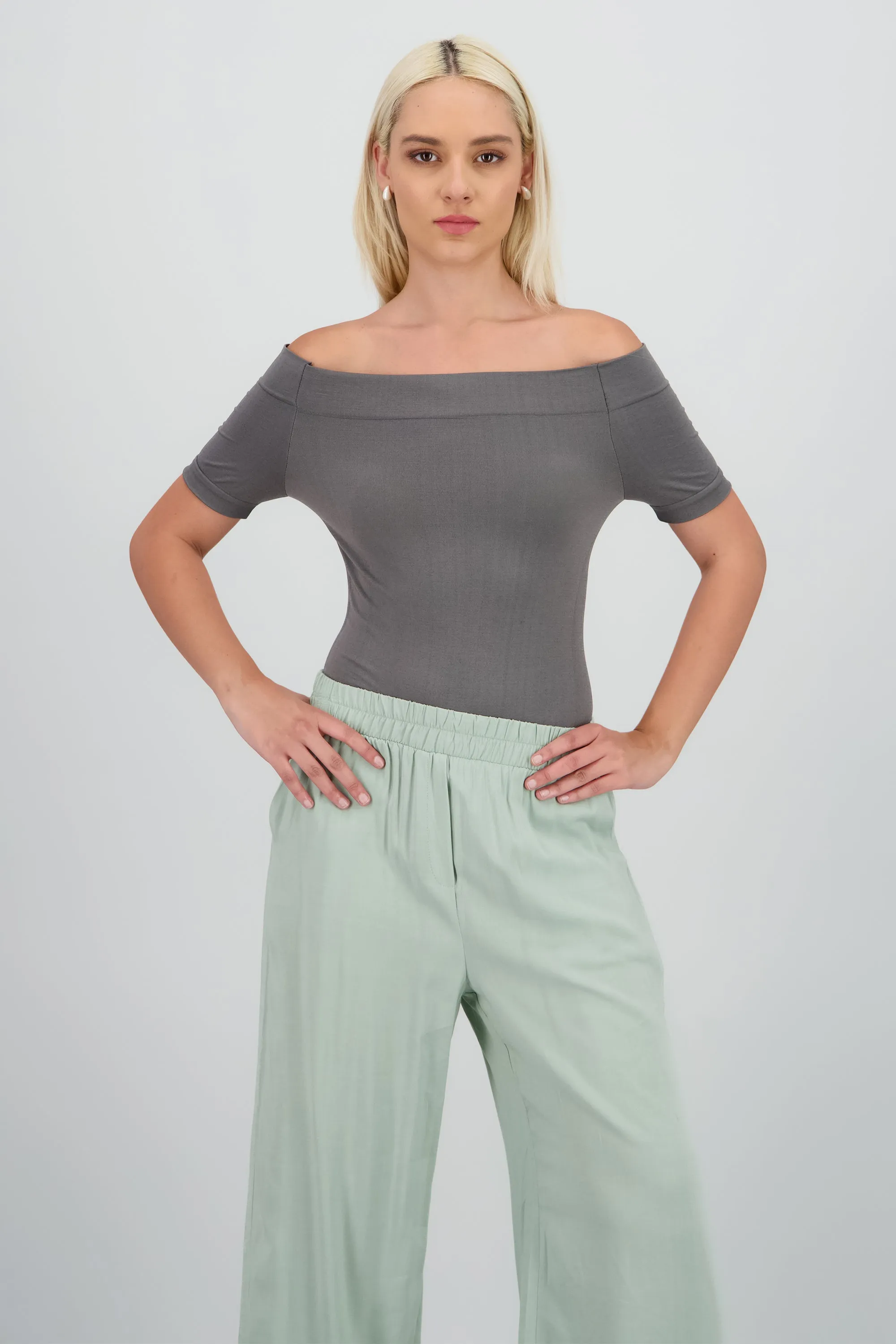 Bodysuit Liso Hombros Descubiertos sold by Shasa product image thumbnail 5