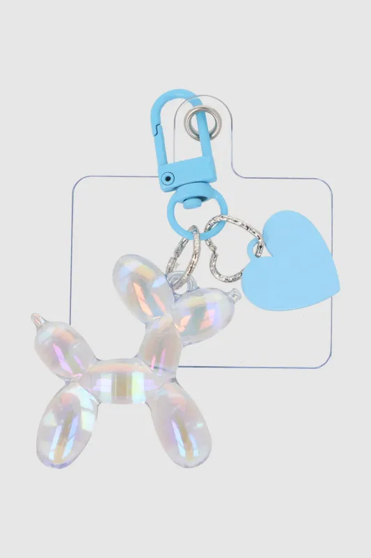 Charm cel perro globo corazon sold by Shasa
