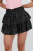 Falda doble olan con smock en cintura sold by Shasa