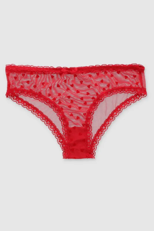 Boxer mesh flock corazones sold by Shasa