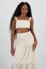 Top crop tirantes textura sold by Shasa
