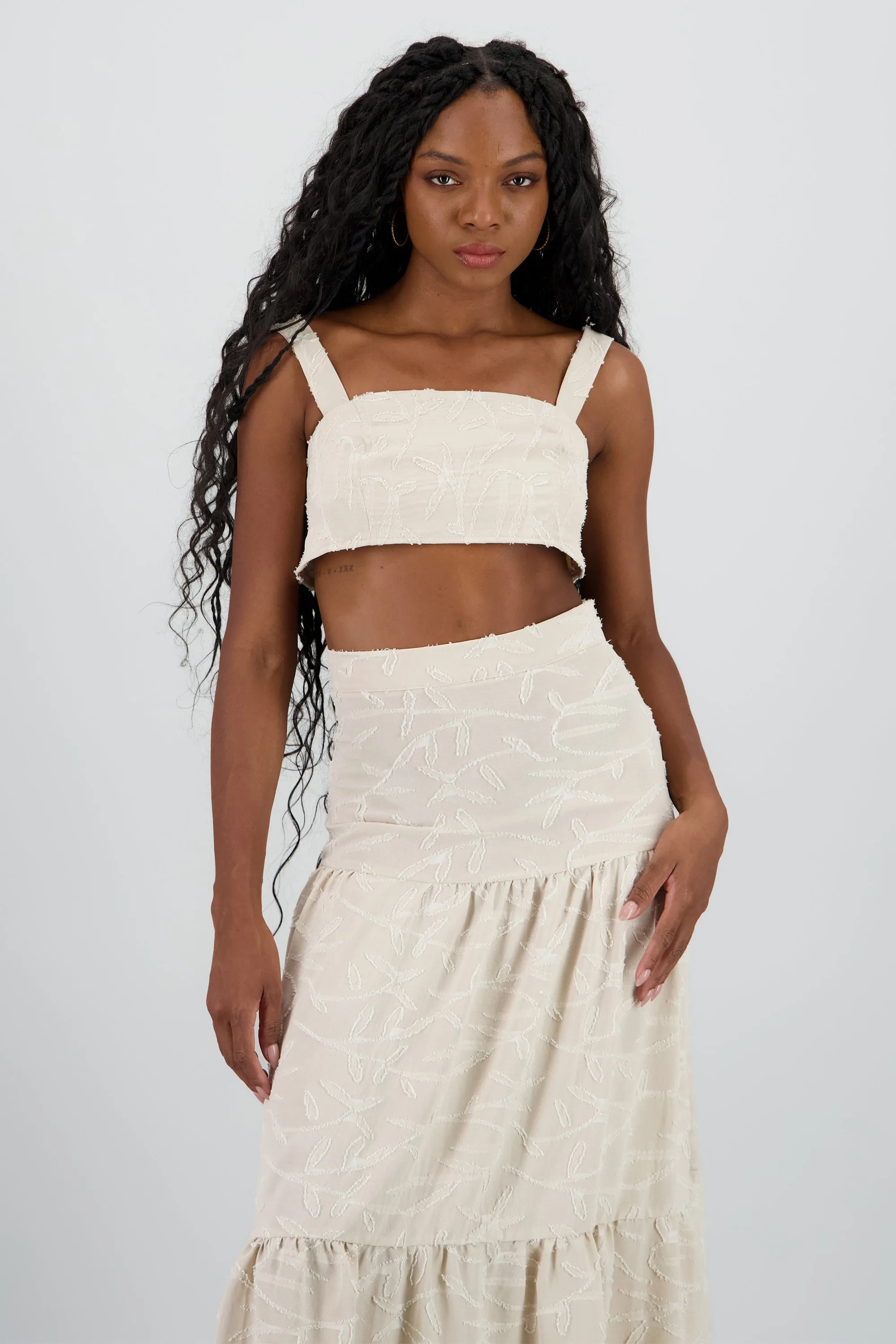 Top crop tirantes textura sold by Shasa product image thumbnail 2