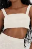 Top crop tirantes textura sold by Shasa