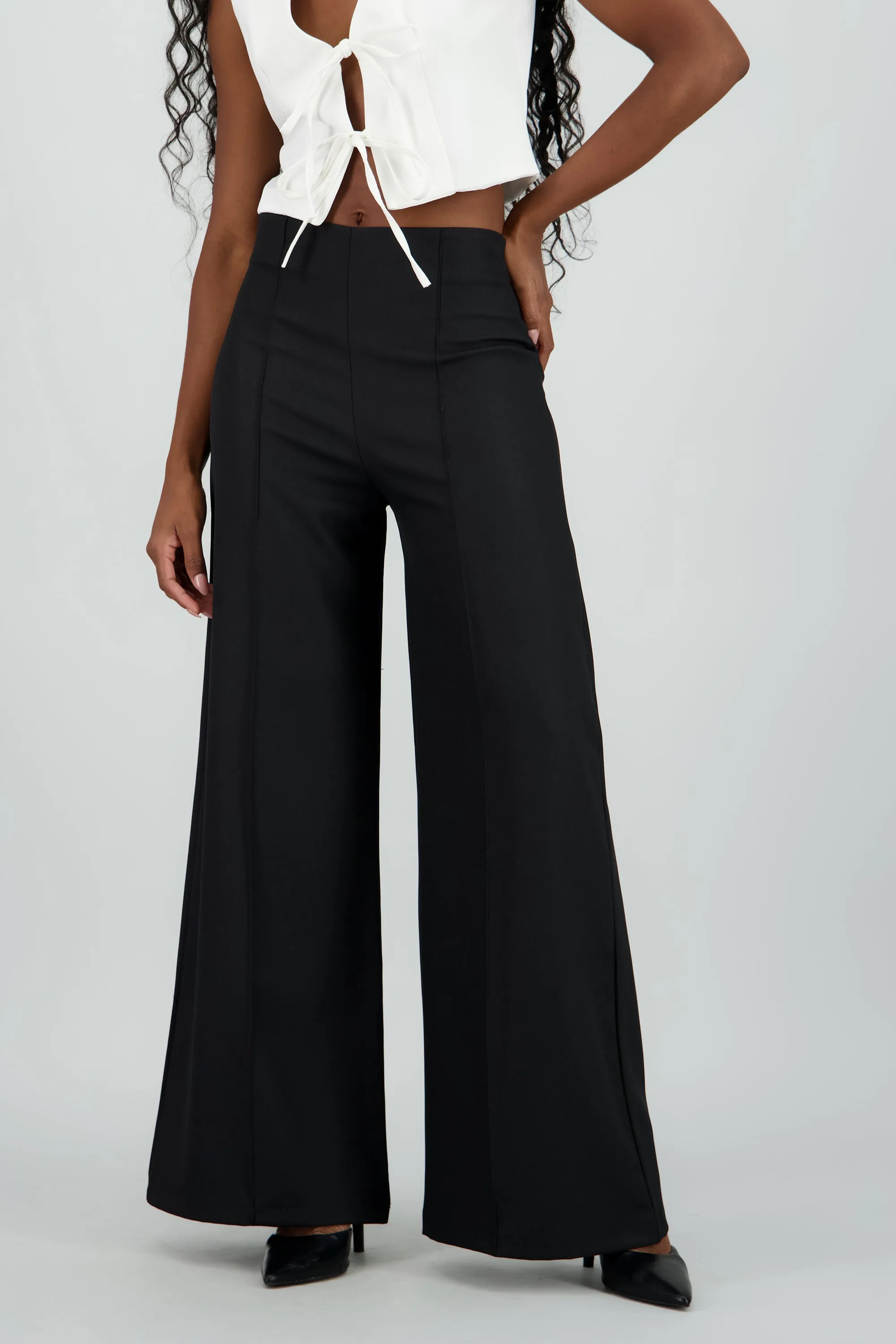 Pantalon amplio detalle costura sold by Shasa product image thumbnail 2