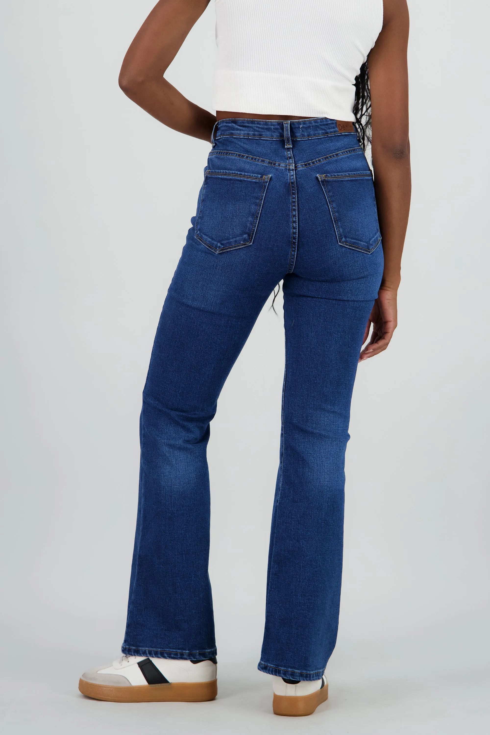 Jeans flare mid rise sold by Shasa product image thumbnail 4