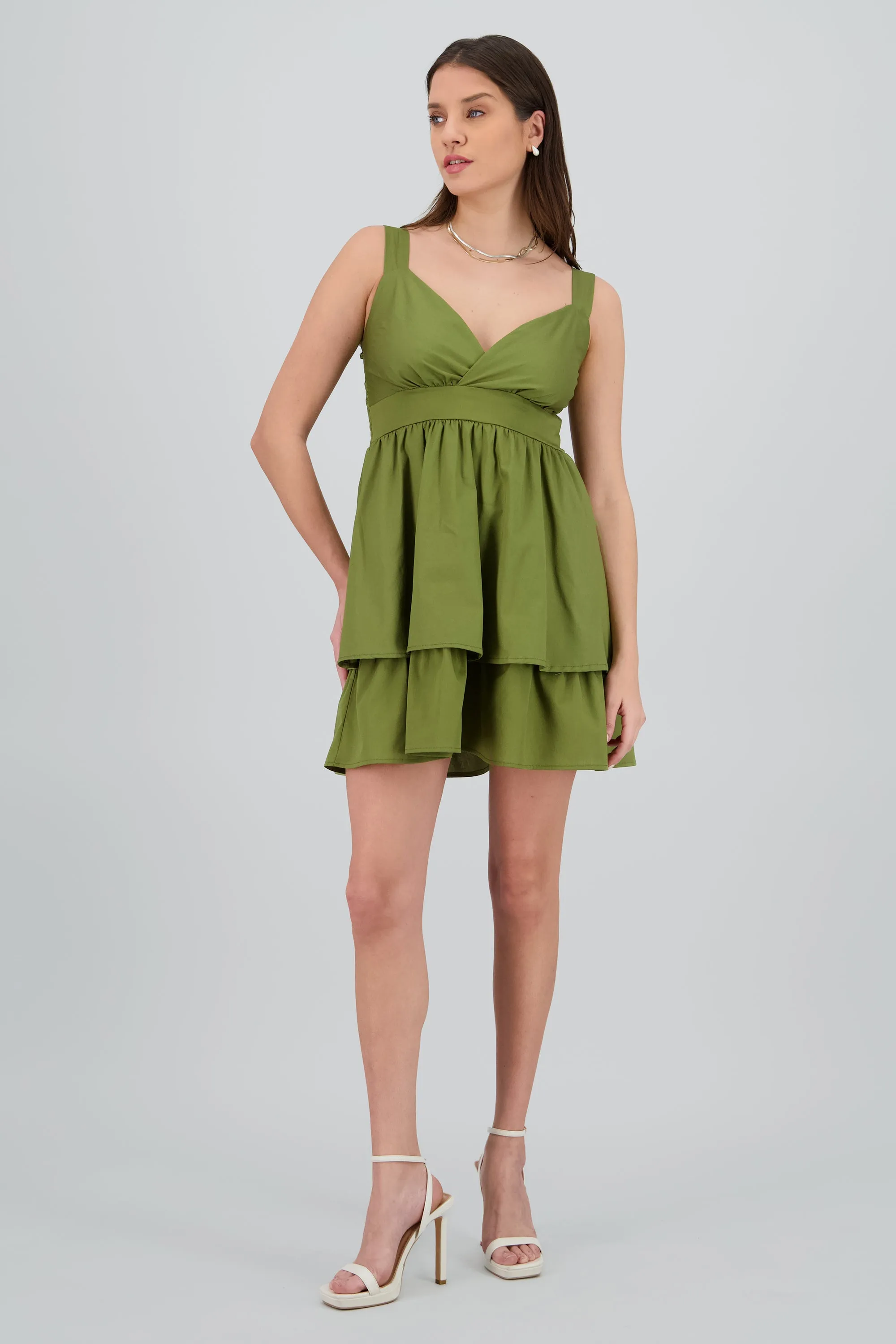 Vestido mini escote cruzado tirantes sold by Shasa product image thumbnail 2