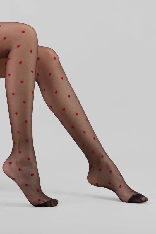 Pantimedias corazón pequeño sold by Shasa