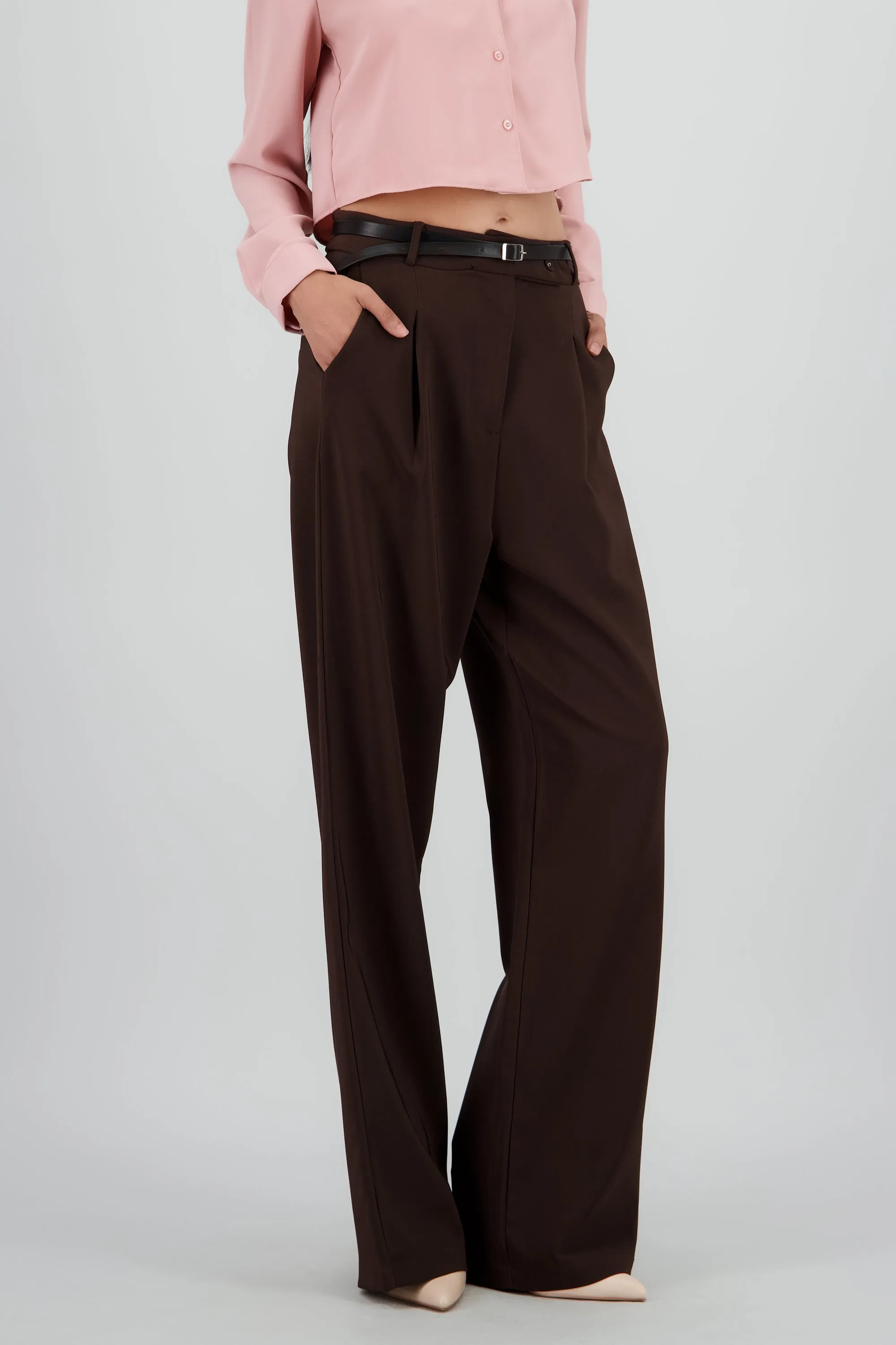 Pantalon cinturon liso sold by Shasa product image thumbnail 2