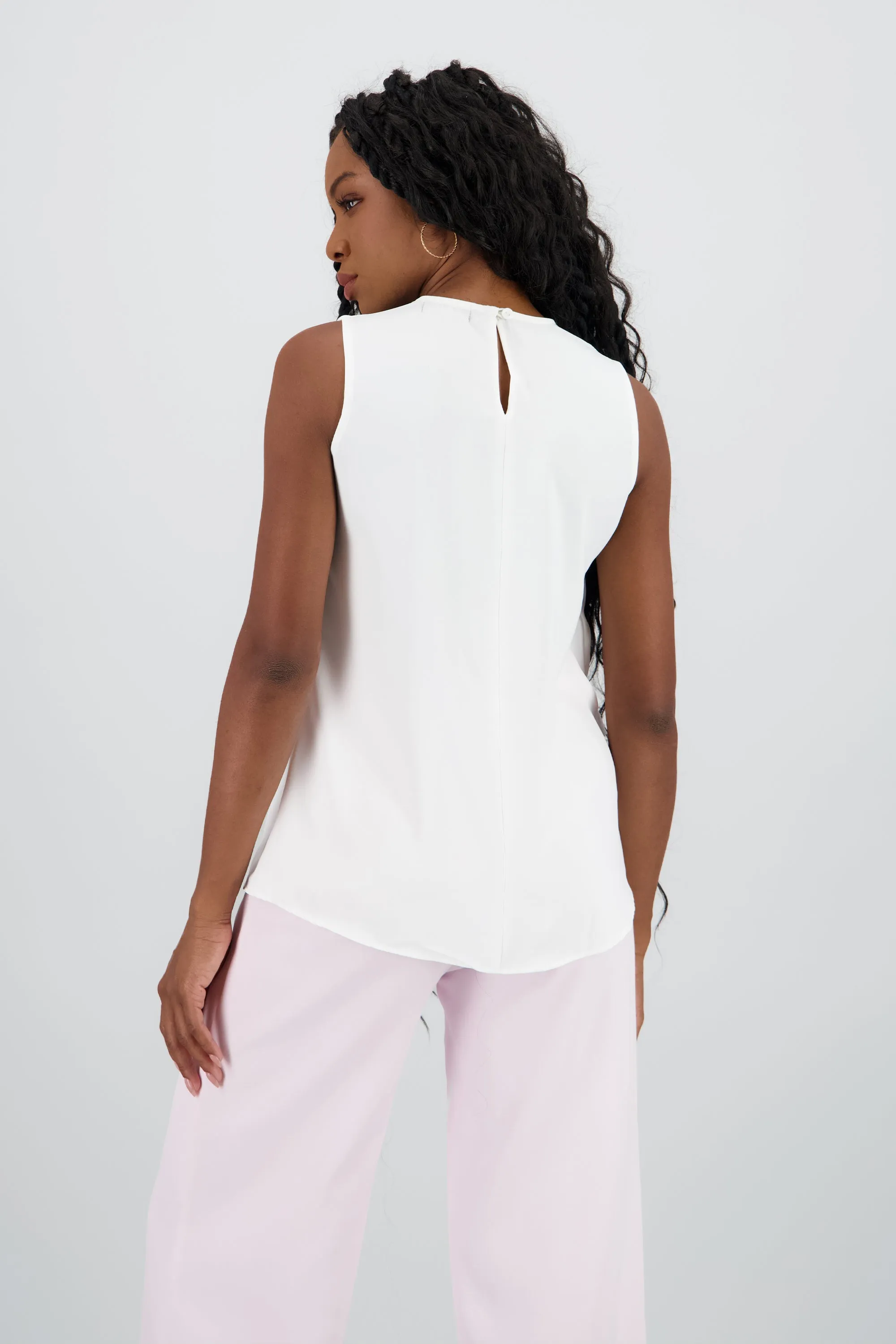 Blusa lisa plisado hombros sold by Shasa product image thumbnail 4