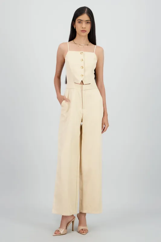 Jumpsuit con botones sold by Shasa