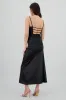 Vestido maxi satin espalda abierta sold by Shasa