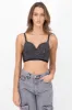 Corset crop brillos sold by Shasa