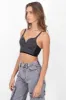 Corset crop brillos sold by Shasa