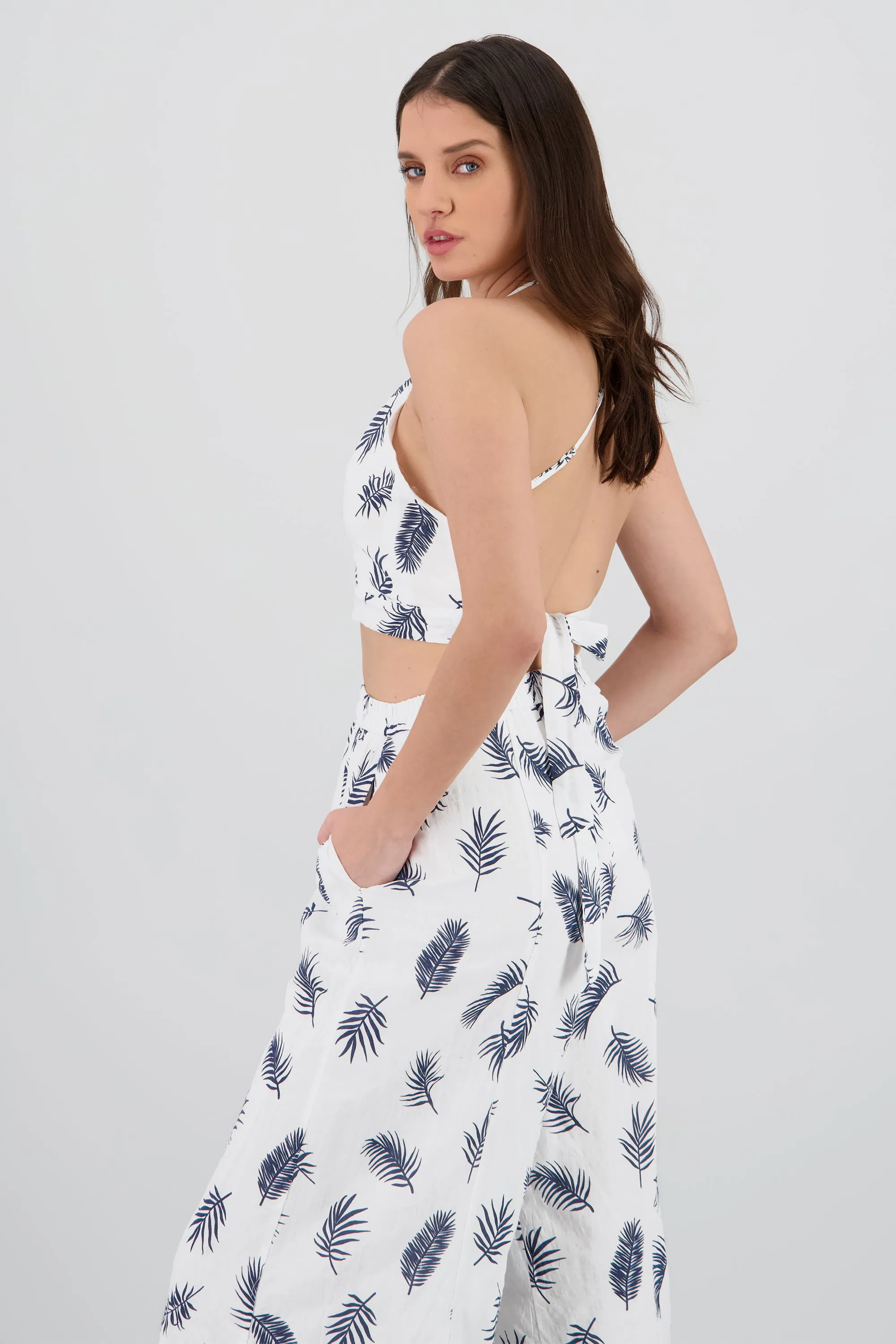 Top halter estampado tropical sold by Shasa product image thumbnail 3