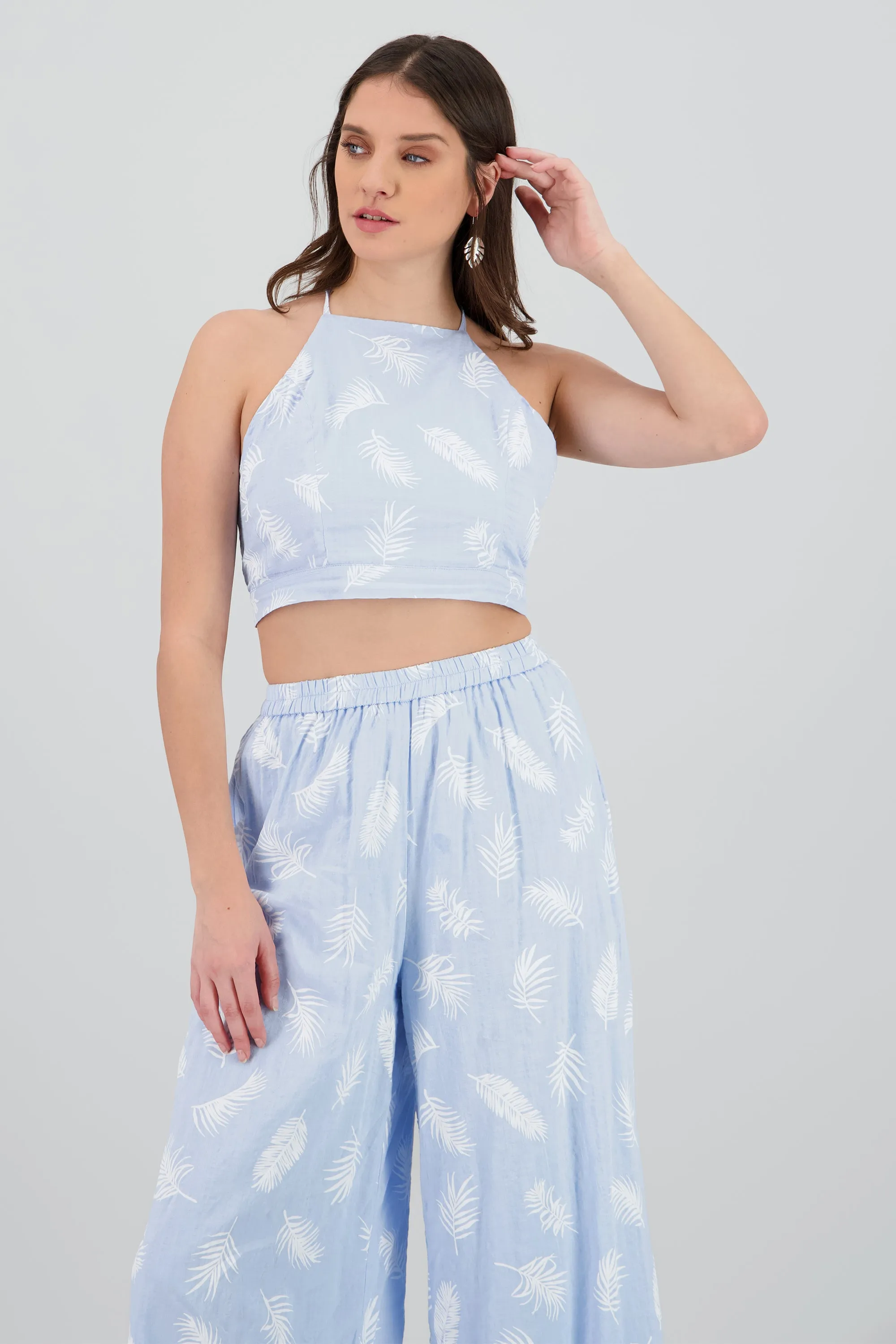 Top halter estampado tropical sold by Shasa product image thumbnail 2