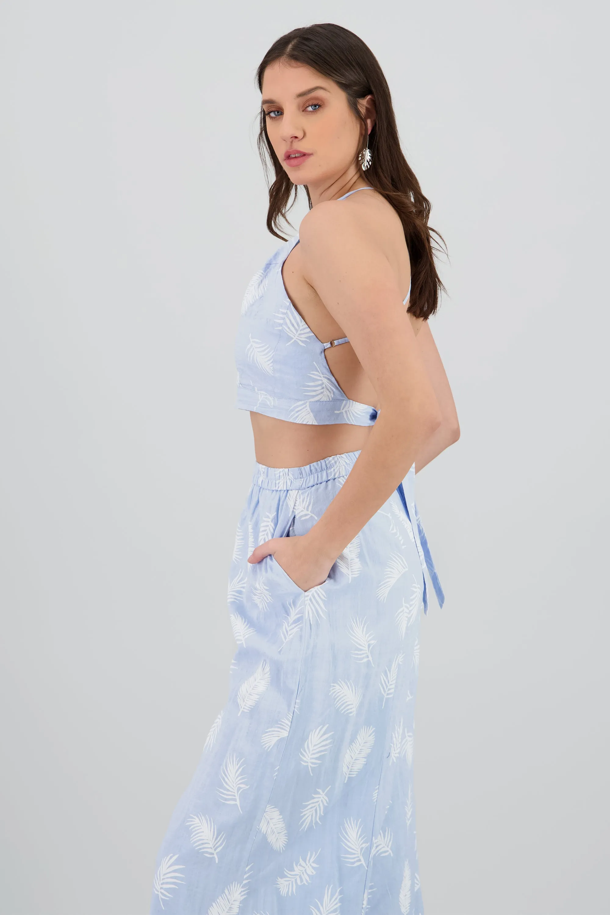 Top halter estampado tropical sold by Shasa product image thumbnail 3