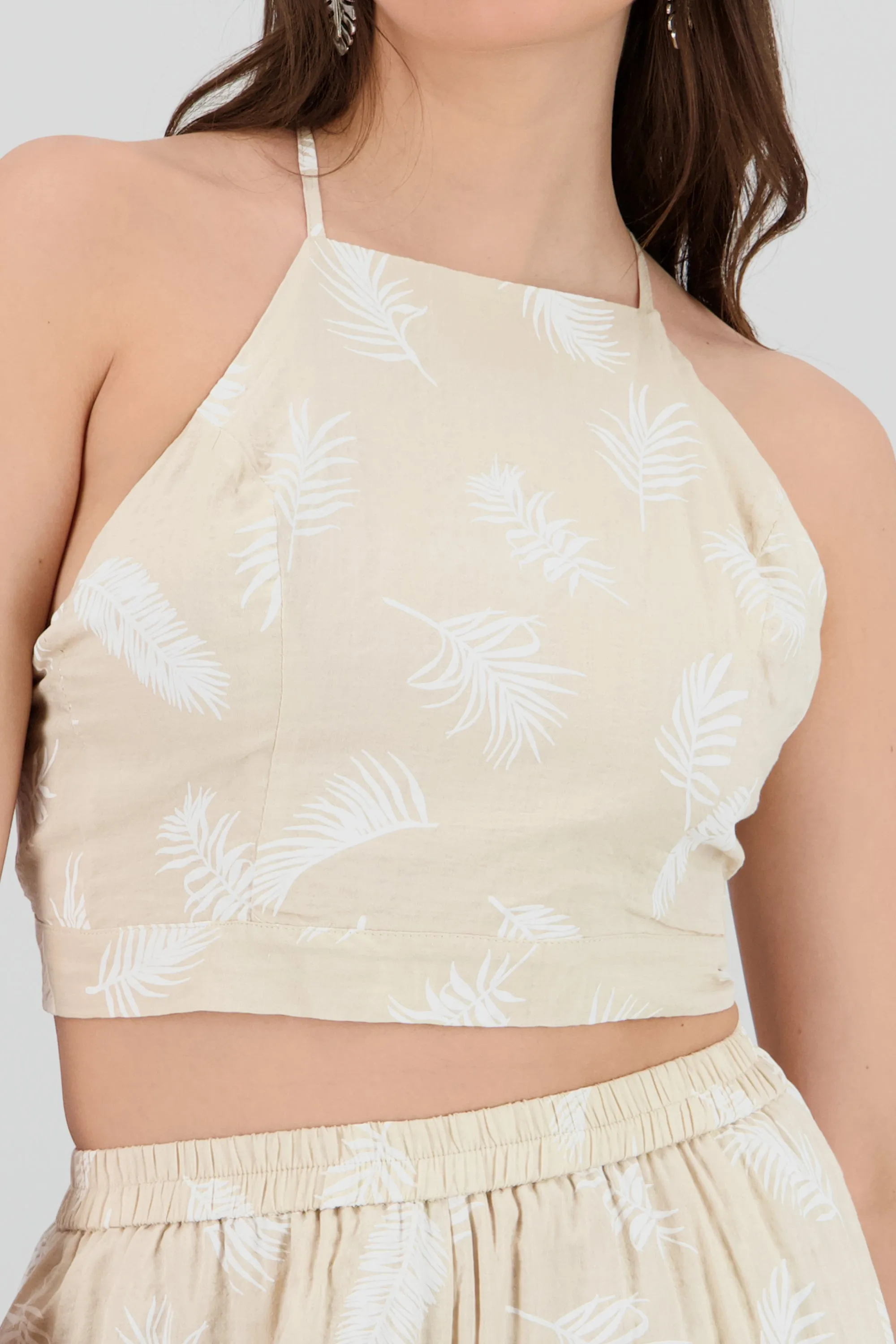 Top halter estampado tropical sold by Shasa product image thumbnail 5