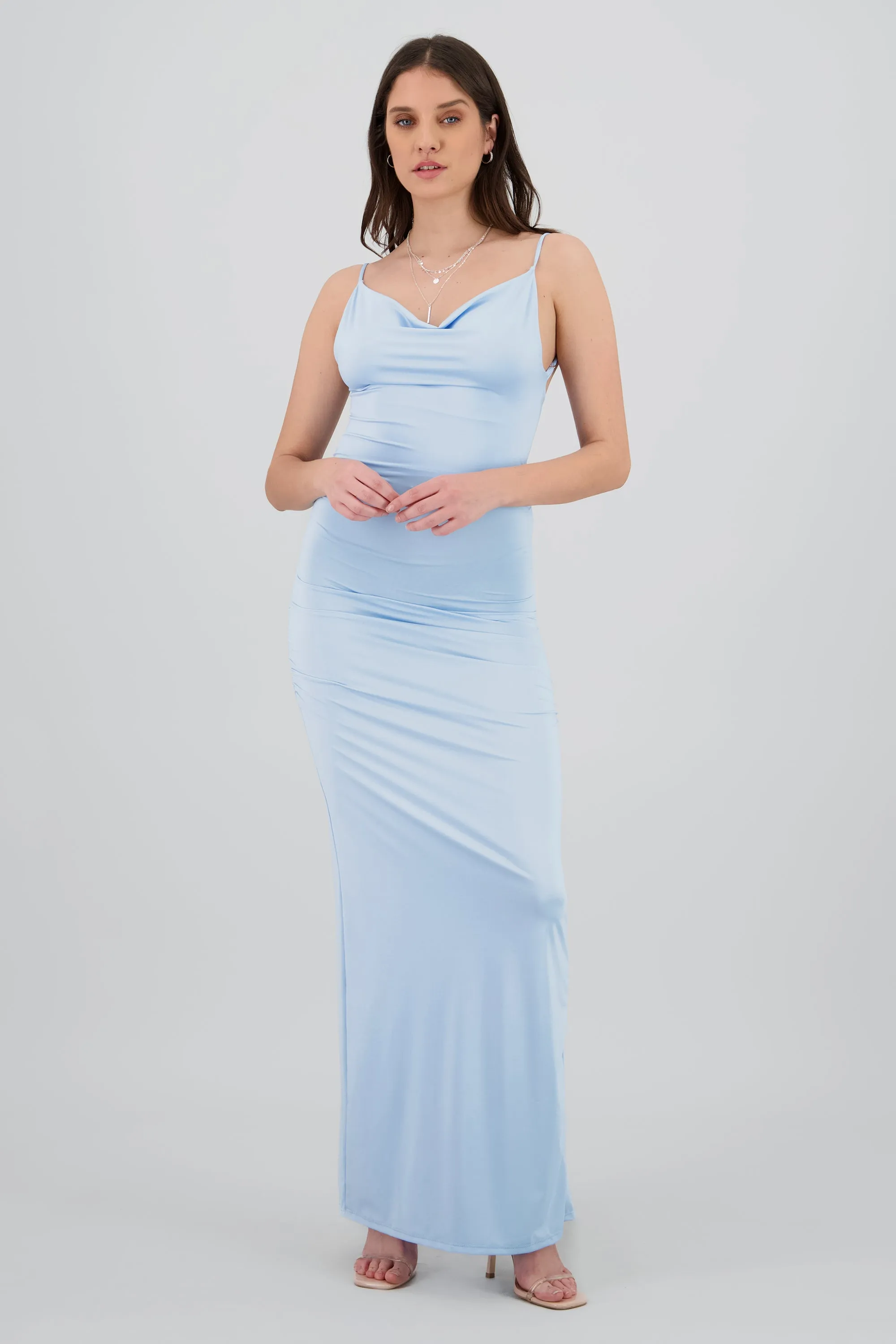 Vestido maxi plisado tirantes sold by Shasa product image thumbnail 2