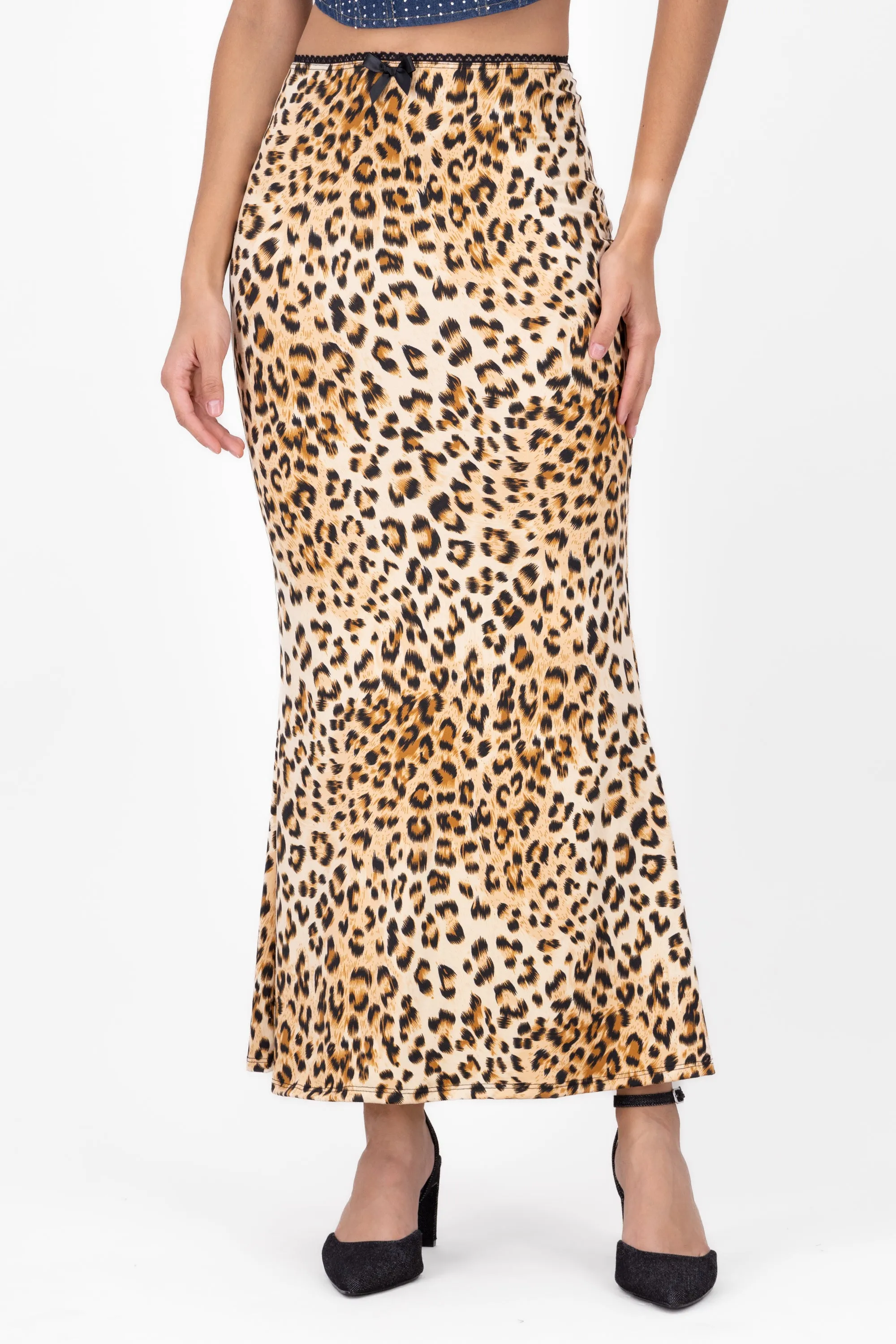 Falda maxi leopardo estampado sold by Shasa product image thumbnail 2