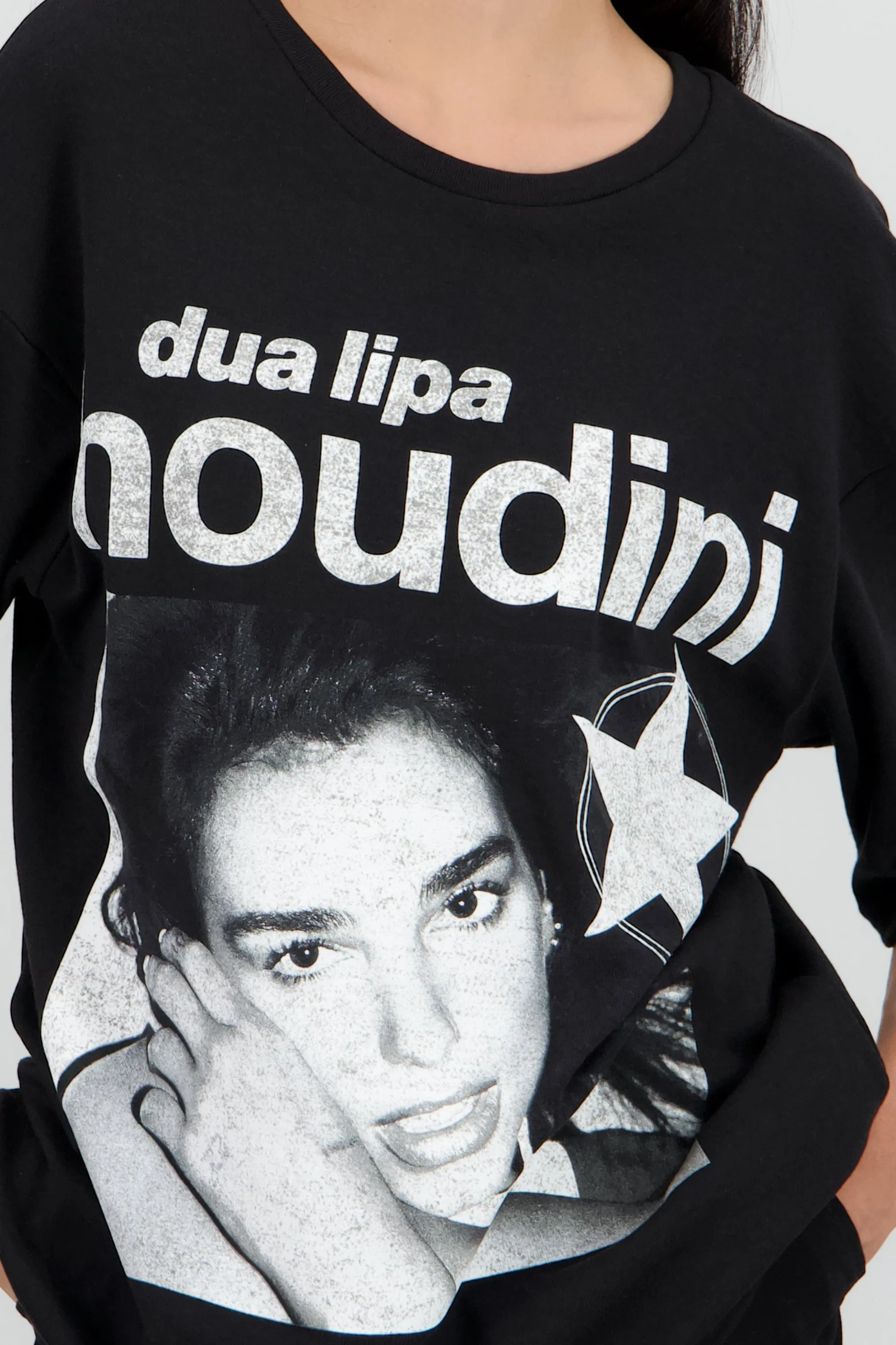 Playera oversized Dua Lipa houdini sold by Shasa product image thumbnail 5
