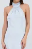 Vestido maxi halter satin sold by Shasa