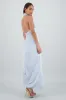 Vestido maxi halter satin sold by Shasa