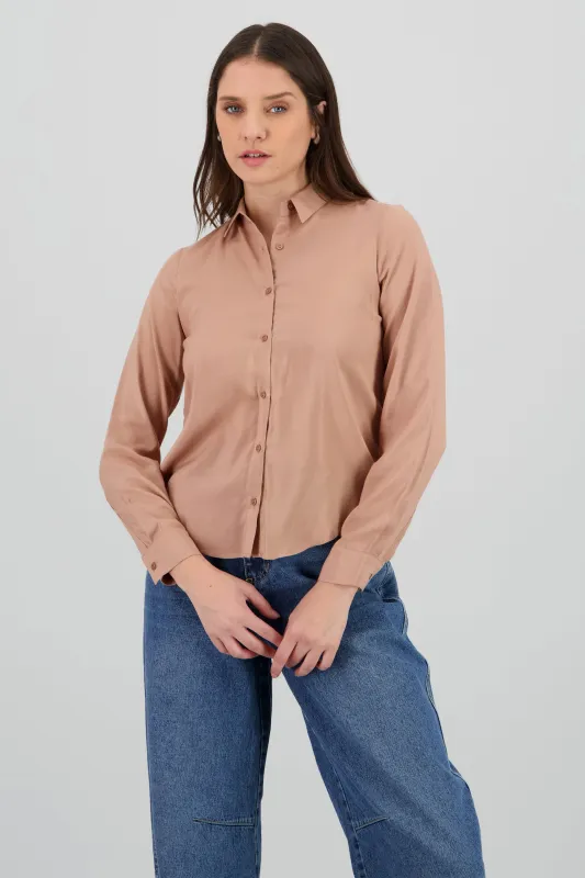 Camisa Manga Larga Lisa sold by Shasa