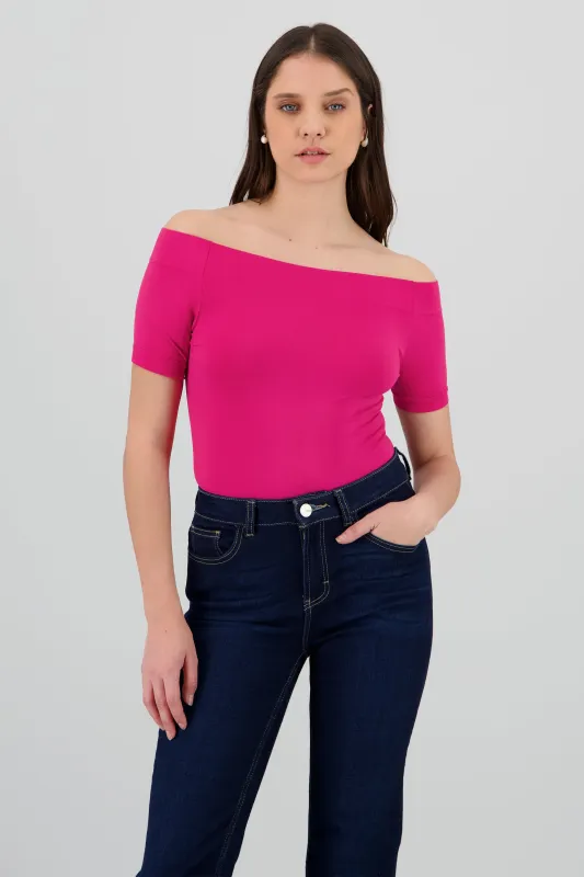 Bodysuit Liso Hombros Descubiertos sold by Shasa