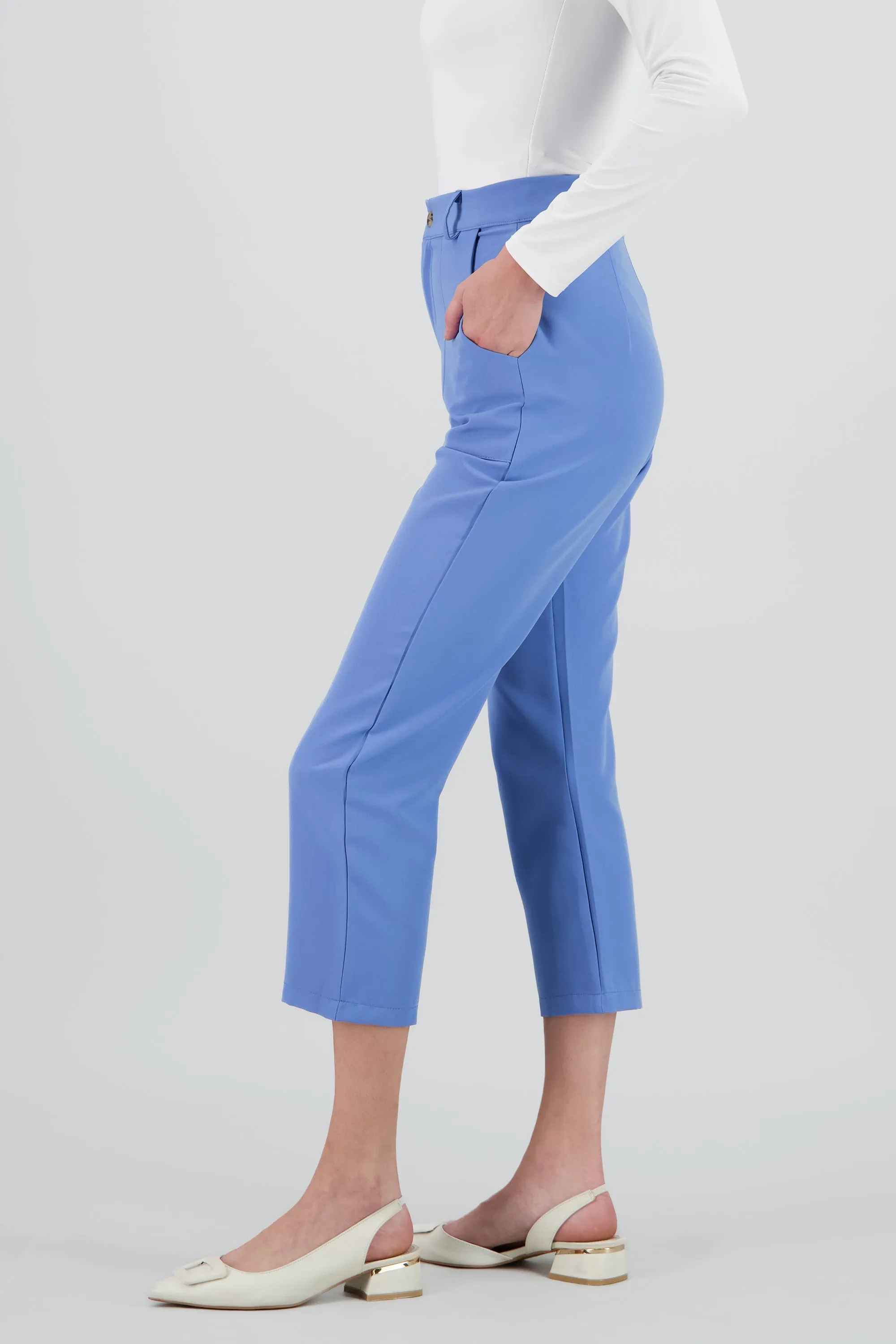 Pantalón Cintura Alta Capri Bolsas sold by Shasa product image thumbnail 3